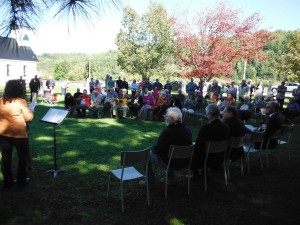Nearly 80 were in attendance at the plaque unveiling